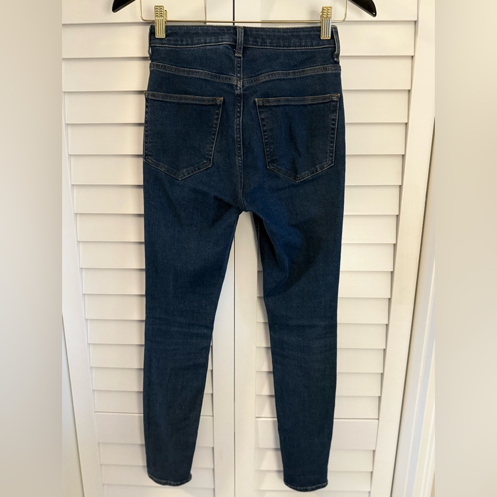 H&M Women’s High Rise Curvy Jeggings Size 0 - Picture 4 of 7